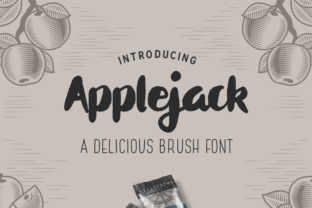 Applejack Font Review for Campaign Graphics