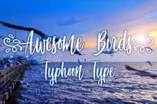 Awesome Birds: A Handwritten Font for Elegant Editorial Design