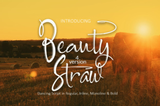 Beauty Straw: A Gorgeous Script Font for Digital Design