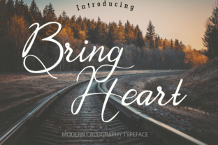 Bring Heart: The Perfect Calligraphy Font for Your Brand