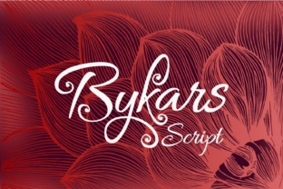 Bykars: A Sweet and Curly Handwritten Font for Romantic Projects