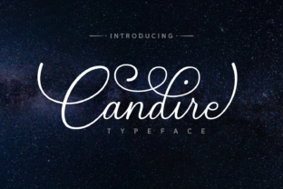 Candire: An Elegant Script Font for Modern Design