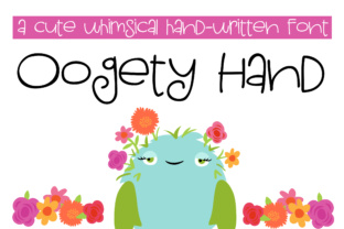 Discover the Charm of Oogety Hand Font