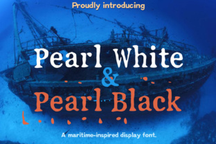 Discover the Charm of Pearl: A Maritime-Inspired Serif Font