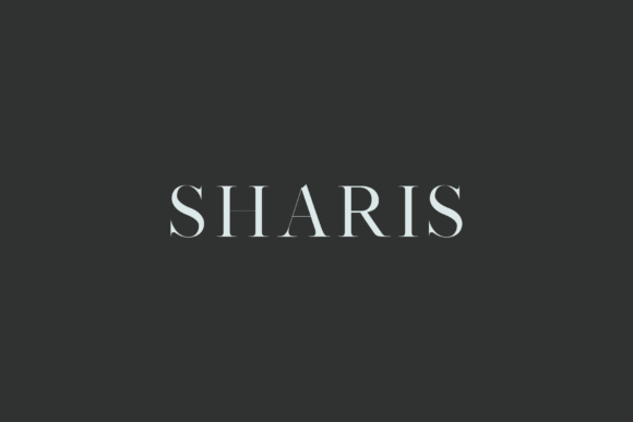 Discover the Elegance of Sharis: A Modern Serif Font