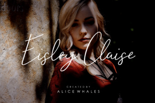 Eisley Claise: A Signature Font for Editorial Design