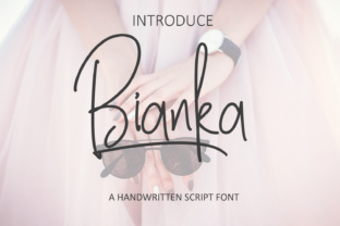 Enhance Your Brand with Bianka: A Stylish Script Handwritten Font