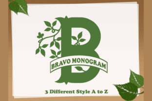 Enhance Your Web Design with Bravo Monogram Font
