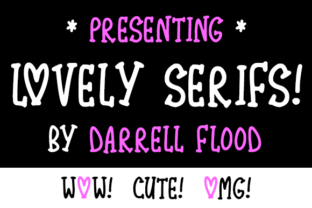 Enhance Your Web Design with Lovely Serifs Font