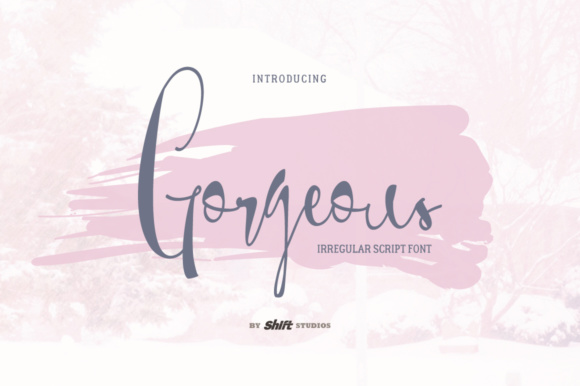 Gorgeous: A Handwritten Font for Creative Makers
