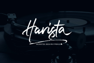 Harista Script: A Handwritten Font for Elegant Web Design