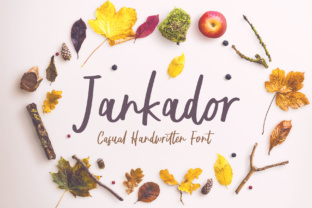 Jankador: A Stylish Script Font for Digital Designs