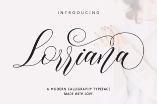 Lorriana: A Modern Script Font for Elegant Branding