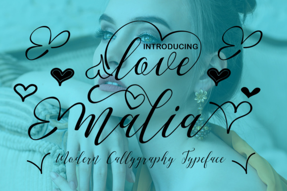 Love Malia: Elevate Your Brand with a Stunning Script Font