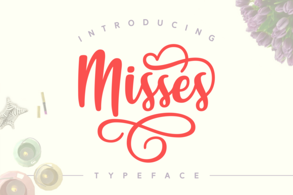 Misses: A Whimsical Script Handwritten Font for Web Design