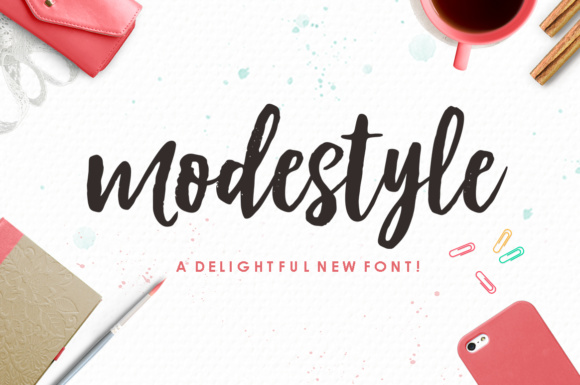 Modestyle: A Font for Campaigns That Need Human Charm