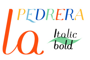Pedrera Italic: A Versatile Serif Font for Modern Design