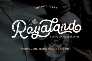 Royaland Font: A Vintage Script for Digital Character