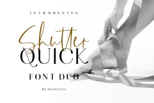 Shutter Quick: A Versatile Font Duo for Elegant Branding