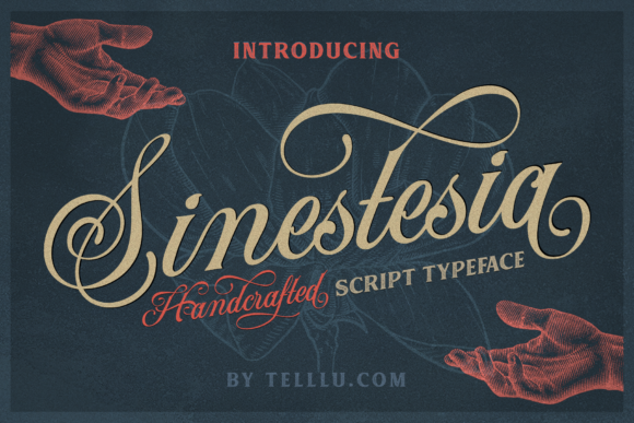 Sinestesia: A Handcrafted Script Font for Modern Web Design