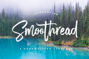 Smoothread: A Handwritten Brush Font for Modern Design