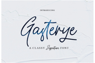The Gasterye Font for Authentic Business Branding