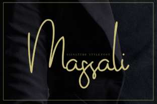 The Massali Font: A Monoline Script for Elegant Branding