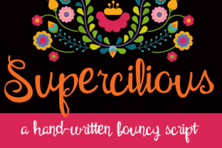 The Supercilious Cursive Font for Digital Brand Charm