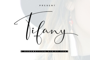 Tifany: A Modern Calligraphy Font for Elegant Web Design