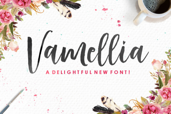 Vamellia Font: Adding Country Charm to Campaign Typography