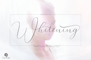 Whitening: A Versatile Script Handwritten Font