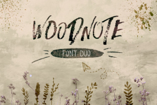 Woodnote: A Distinctive Handwritten Font for Editorial Expression
